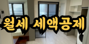 월세 세액공제