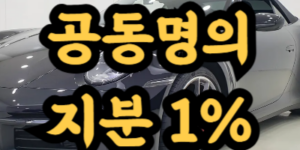 자동차 공동명의 절차