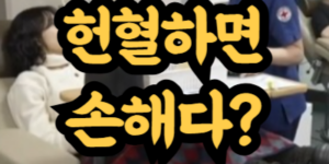 헌혈하면 호구