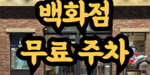 대전 롯데백화점 무료 주차