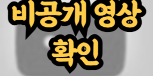 유튜브 재생목록 비공개로 바뀐 영상