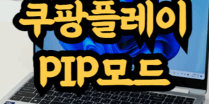 쿠팡플레이 PIP모드