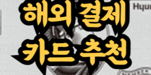 해외결제에 특화된 신용카드