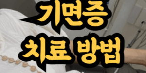 기면증 치료 방법