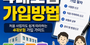 4대보험 가입방법